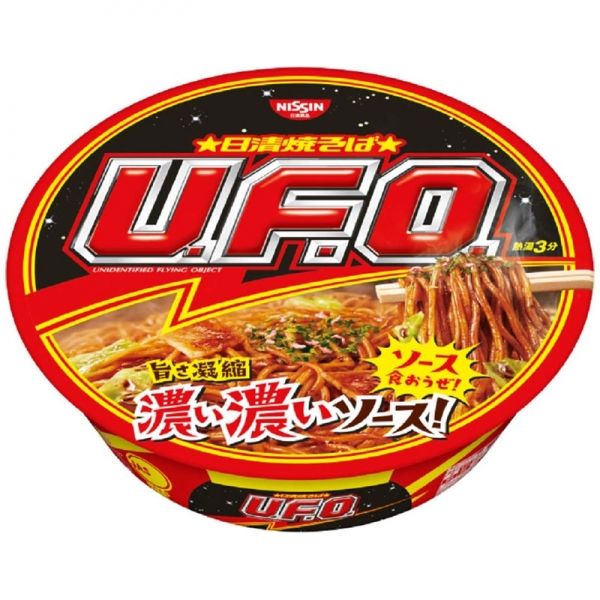 재팬홀릭의,U.F.O 야키소바 컵라면 사진입니다.