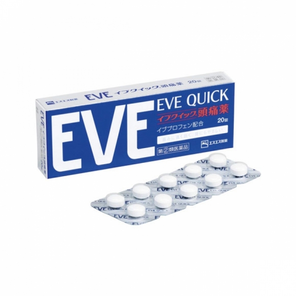 재팬홀릭의,[EVE QUICK]이브 퀵 두통약 20정 사진입니다.