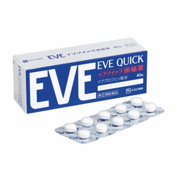 재팬홀릭의,[EVE QUICK]이브퀵 두통약 40정 사진입니다.