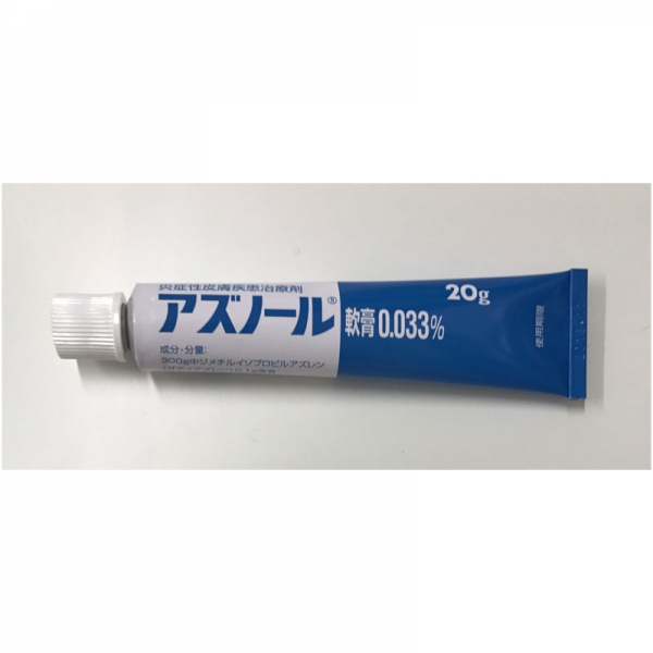 재팬홀릭의,[일본 약국 처방전] 화상처방 아즈놀 연고 20g 사진입니다.