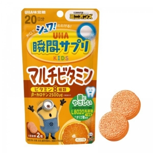 UHA 미각당 순간섭취 키즈 멀티비타민 SP 미니언즈 20일분